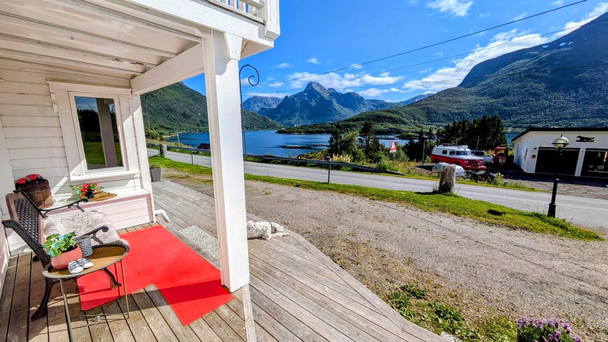 Exclusive And Cosy! Sea And Mountian View - Superfast Wifi, Washer And More Included Sortland Exterior foto